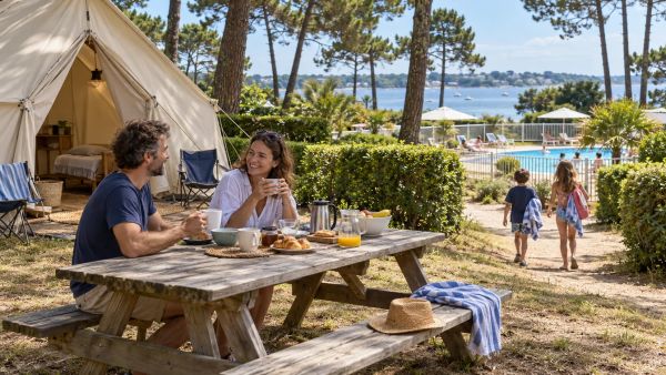 Des vacances inoubliables au camping La Mer Blanche à Bénodet