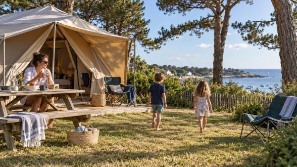 Pourquoi choisir un séjour au camping La Mer Blanche à Bénodet ?