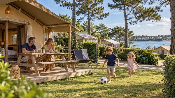 Séjour familie unique au camping 4 étoiles La Mer Blanche