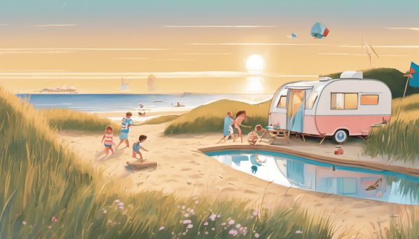 Un camping familial à Bénodet bord de mer avec parc aquatique