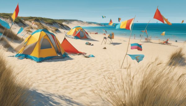 Vacances inoubliables au camping plage Mer Blanche près de Bénodet