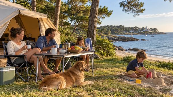 Vivez des vacances inoubliables au camping Bénodet La Mer Blanche