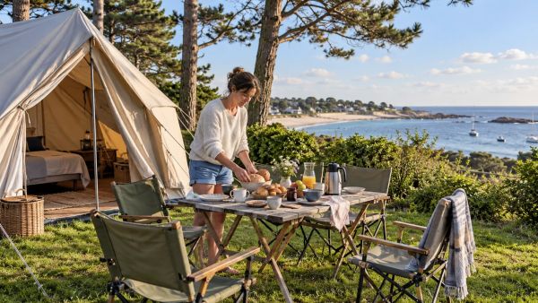 Vivez un séjour inoubliable au camping Mer Blanche à Bénodet